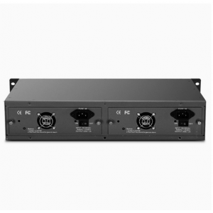 19英寸14槽光纤收发器机架 5V12A机架机箱机框双电源供电